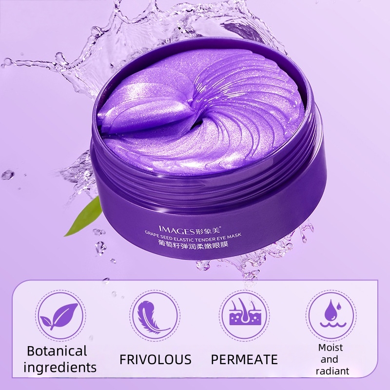 Eye Pad Collagen - 60 Grape Seed Moisturizing and Softening