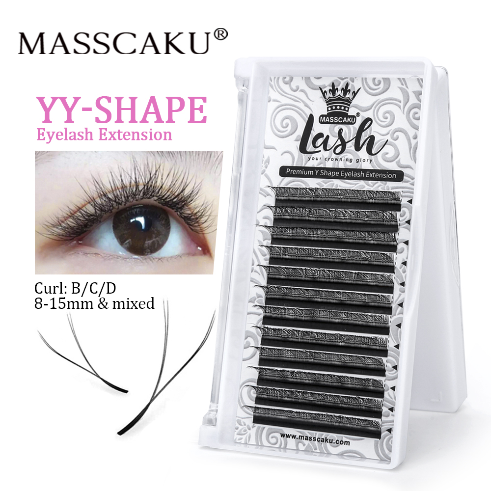 Eyelash Extension Double Volume - Hot Selling Masscaku YY Shape Eyelash