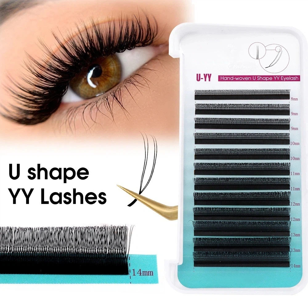 Eyelash Extension Double Volume - Natural Curl U Shape YY Lashes