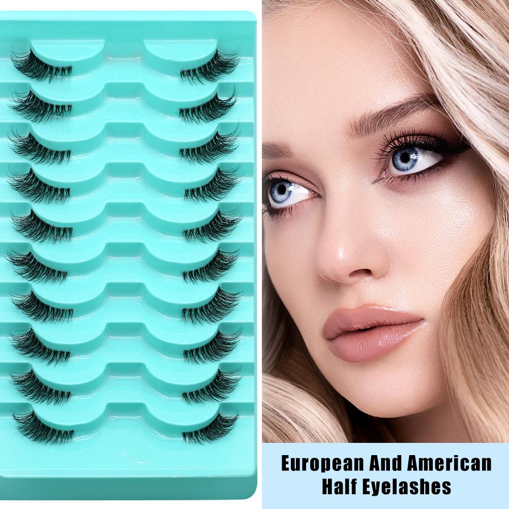 Half Lashes 10 Pairs Natural L - Eyelash Extension Cat Eye Wispy recensie en prijs