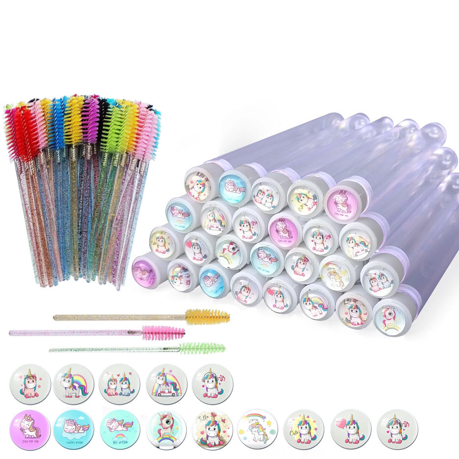 50pcs Reusable Unicorn Eyebrow - Eyelash Extension For Beginners recensie en prijs