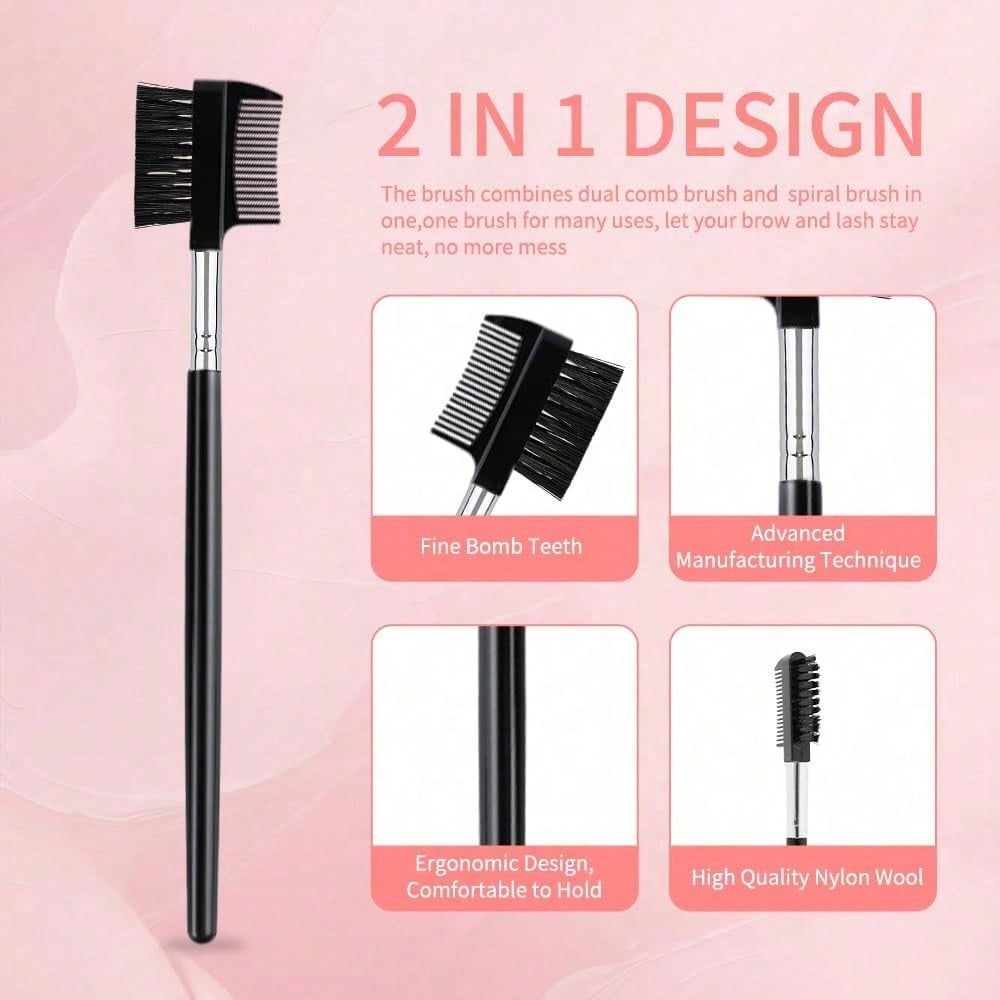 1PC Eyelash Comb & Eyebrow Bru - Eyelash Extension Eyelash recensie en prijs