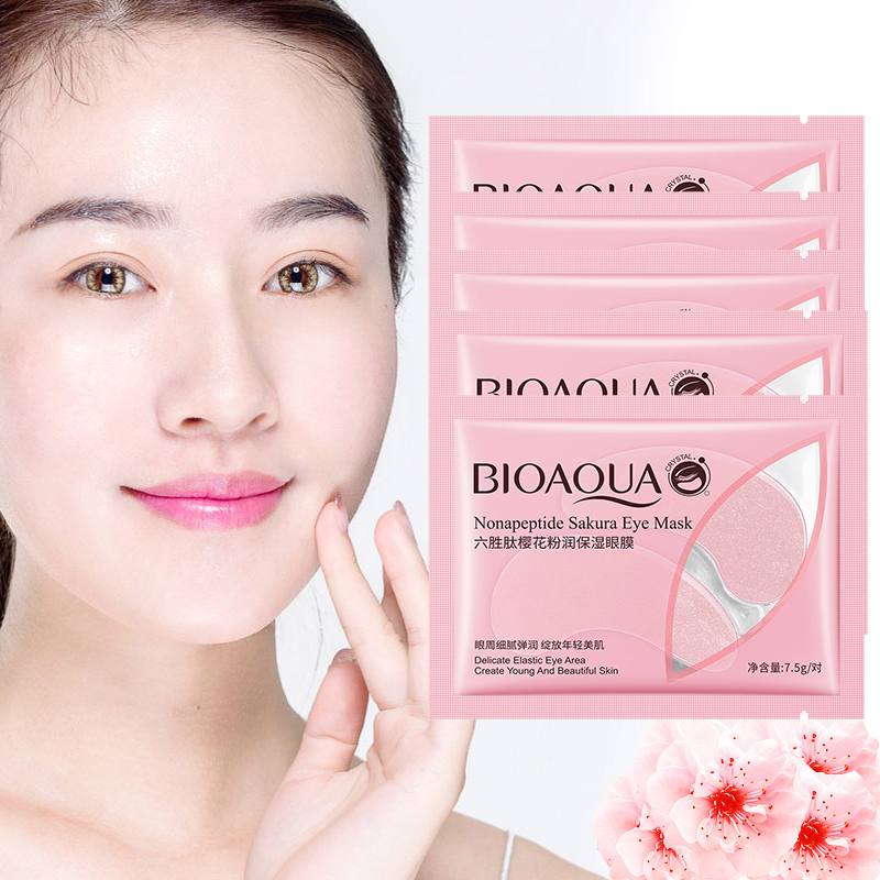 10Pcs=5Pairs Nonapeptide Sakur - Eye Pad Collagen recensie en prijs