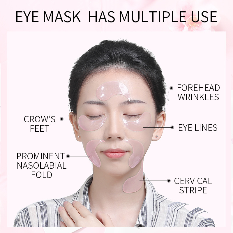 10Pcs=5Pairs Nonapeptide Sakur - Eye Pad Collagen recensie en prijs