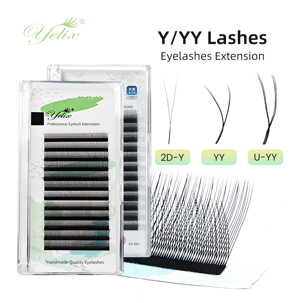 Yelix Y/YY Lashes Double Tips  - Eyelash Extension Double Volume recensie en prijs