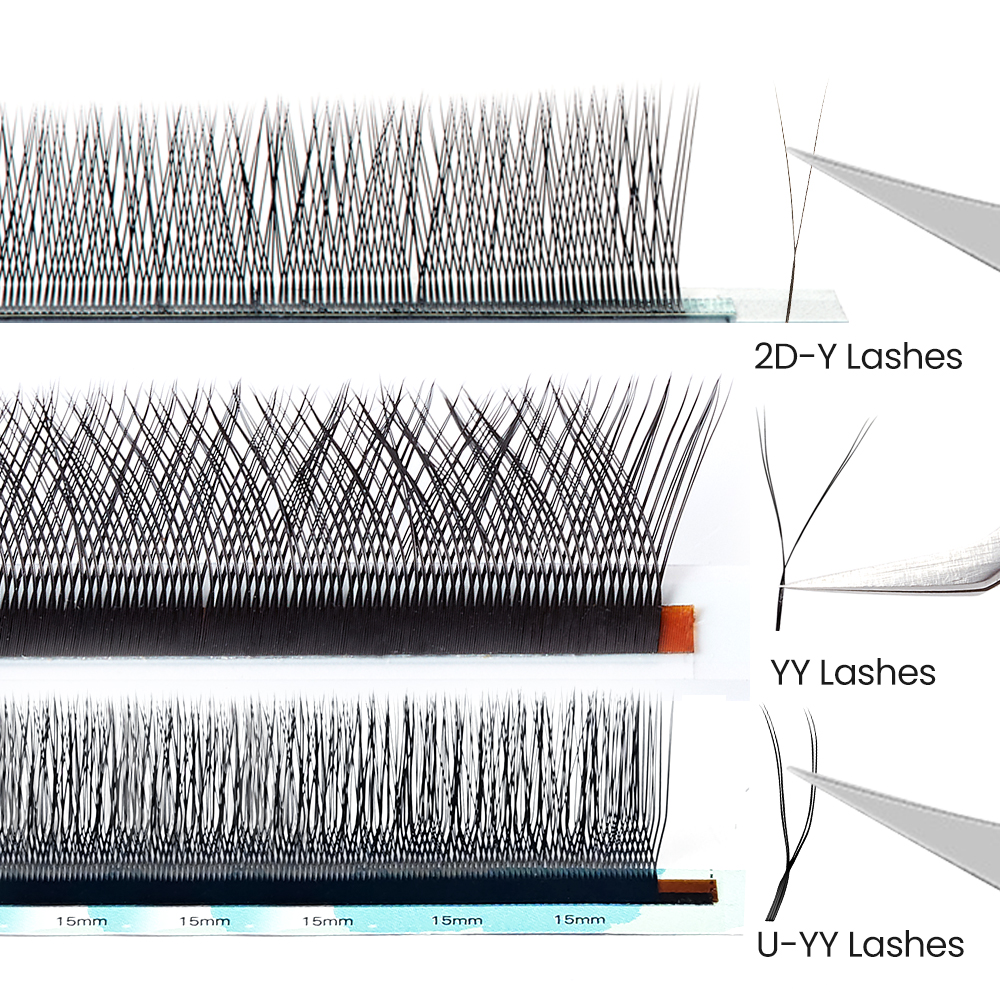 Yelix Y/YY Lashes Double Tips  - Eyelash Extension Double Volume recensie en prijs