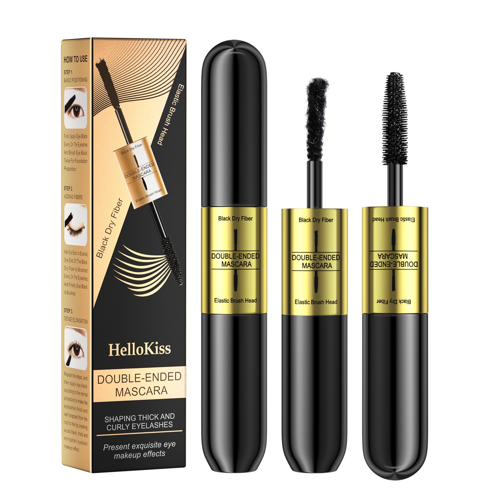 Double-ended 3D Mascara Waterp - Eyelash Extension Double Volume recensie en prijs