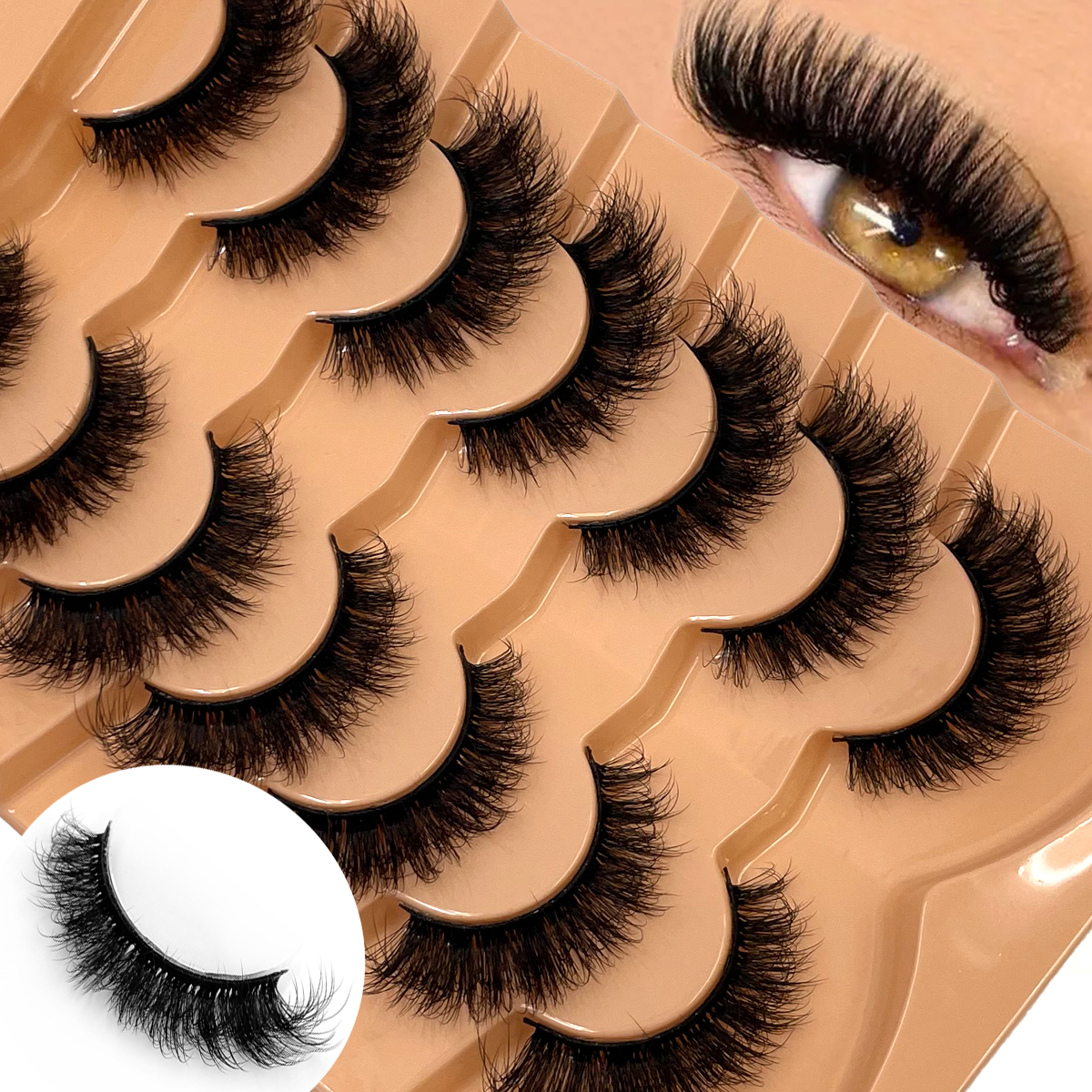 HBZGTLAD Fluffy Wispy Lashes N - Eyelash Extension Cat Eye Wispy recensie en prijs