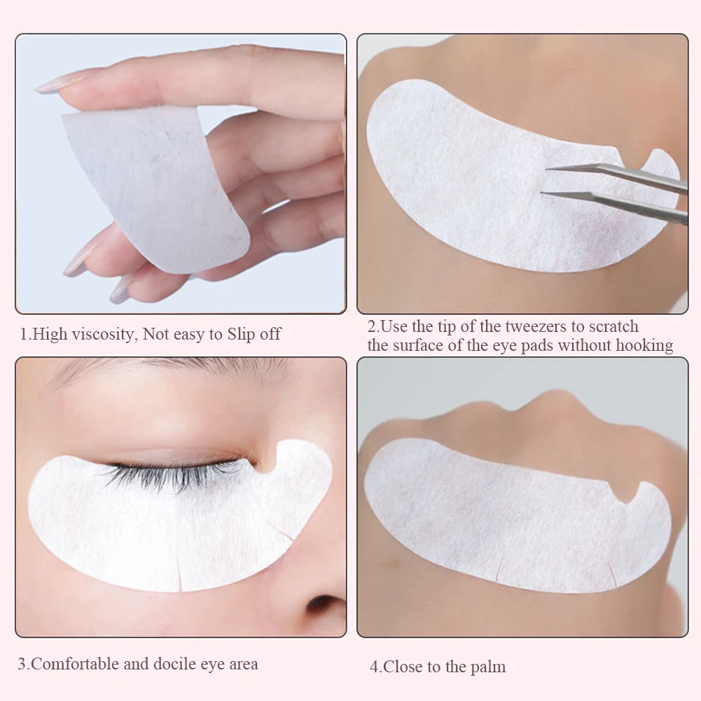 50/100PCS U Shape Eyelash Pads - Eyelash Extension Glasses recensie en prijs