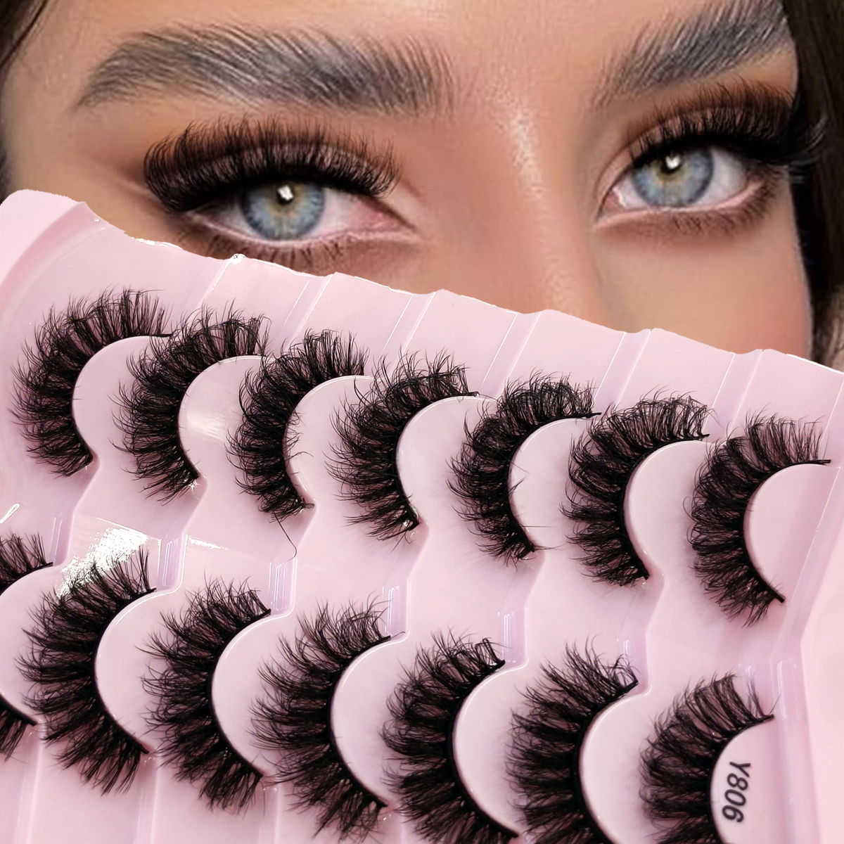 HBZGTLAD Fluffy Wispy Lashes N - Eyelash Extension Cat Eye Wispy recensie en prijs