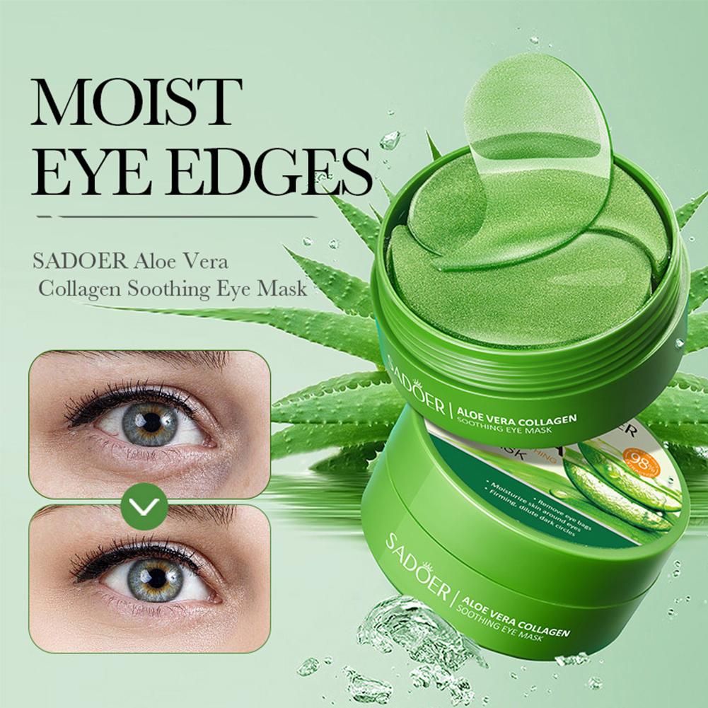 60pcs Aloe Vera Collagen Under - Eye Pad Collagen recensie en prijs