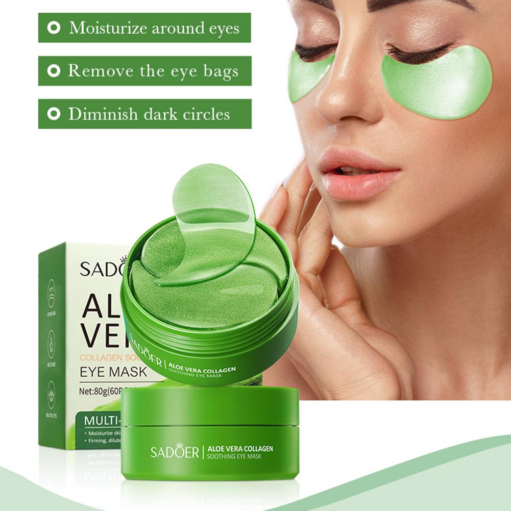 60pcs Aloe Vera Collagen Under - Eye Pad Collagen recensie en prijs
