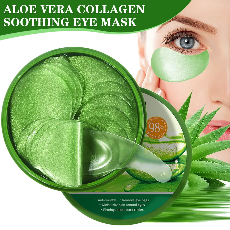60pcs Aloe Vera Collagen Eye M - Eye Pad Collagen recensie en prijs