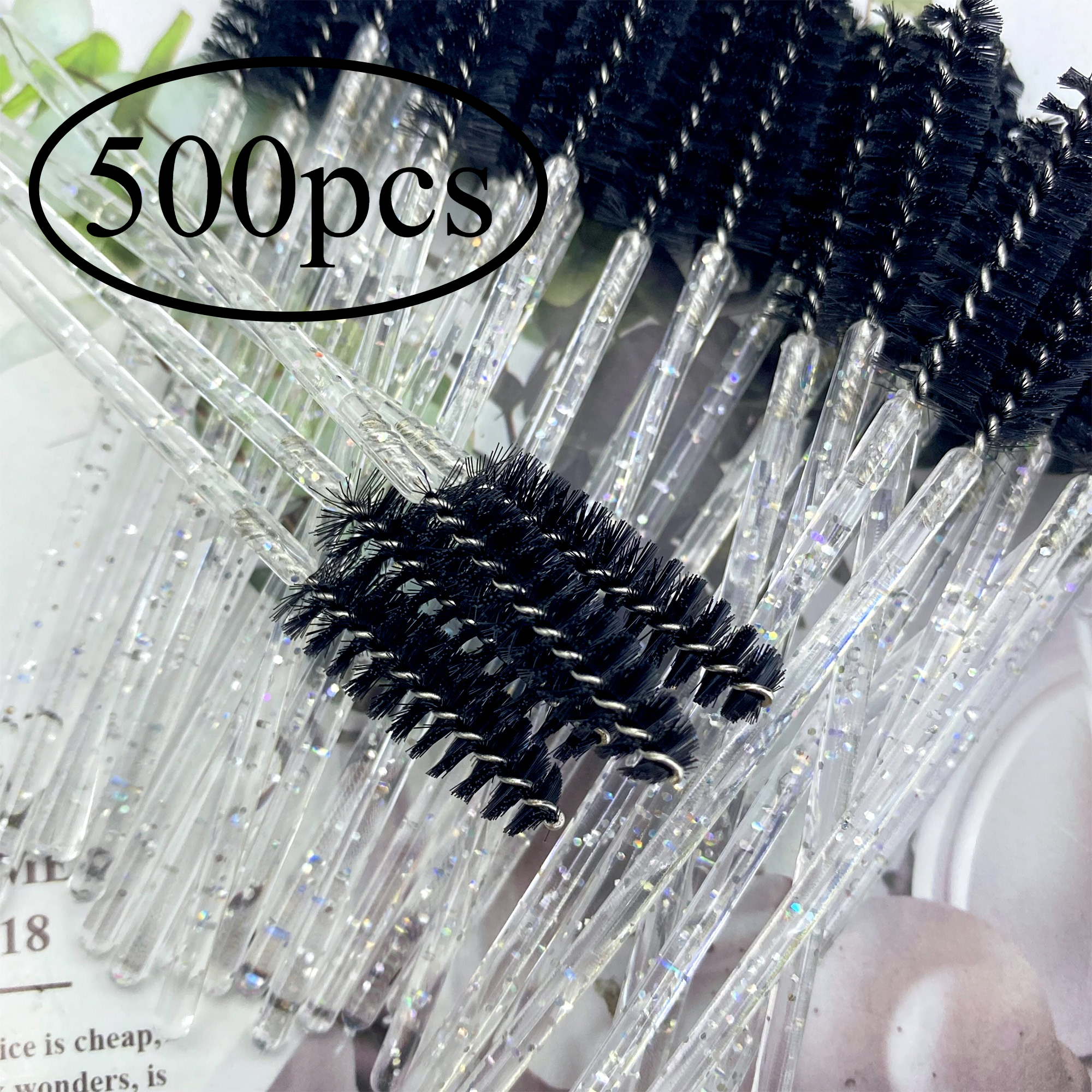 500PCS Eyelashes Brushes Set W - Eyelash Extension For Beginners recensie en prijs
