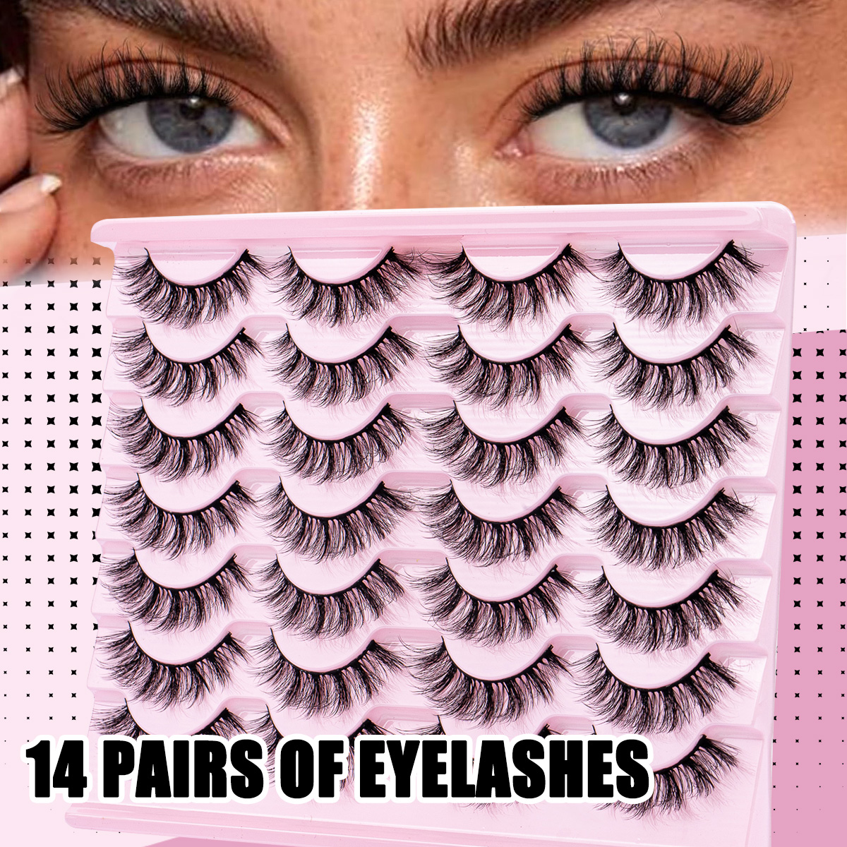Cat Eye Lashes Faux Mink Eyela - Eyelash Extension Cat Eye Wispy recensie en prijs