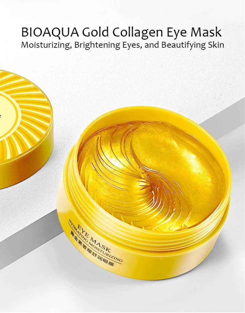 60pcs BIOAQUA Collagen Eye Mas - Eye Pad Collagen recensie en prijs