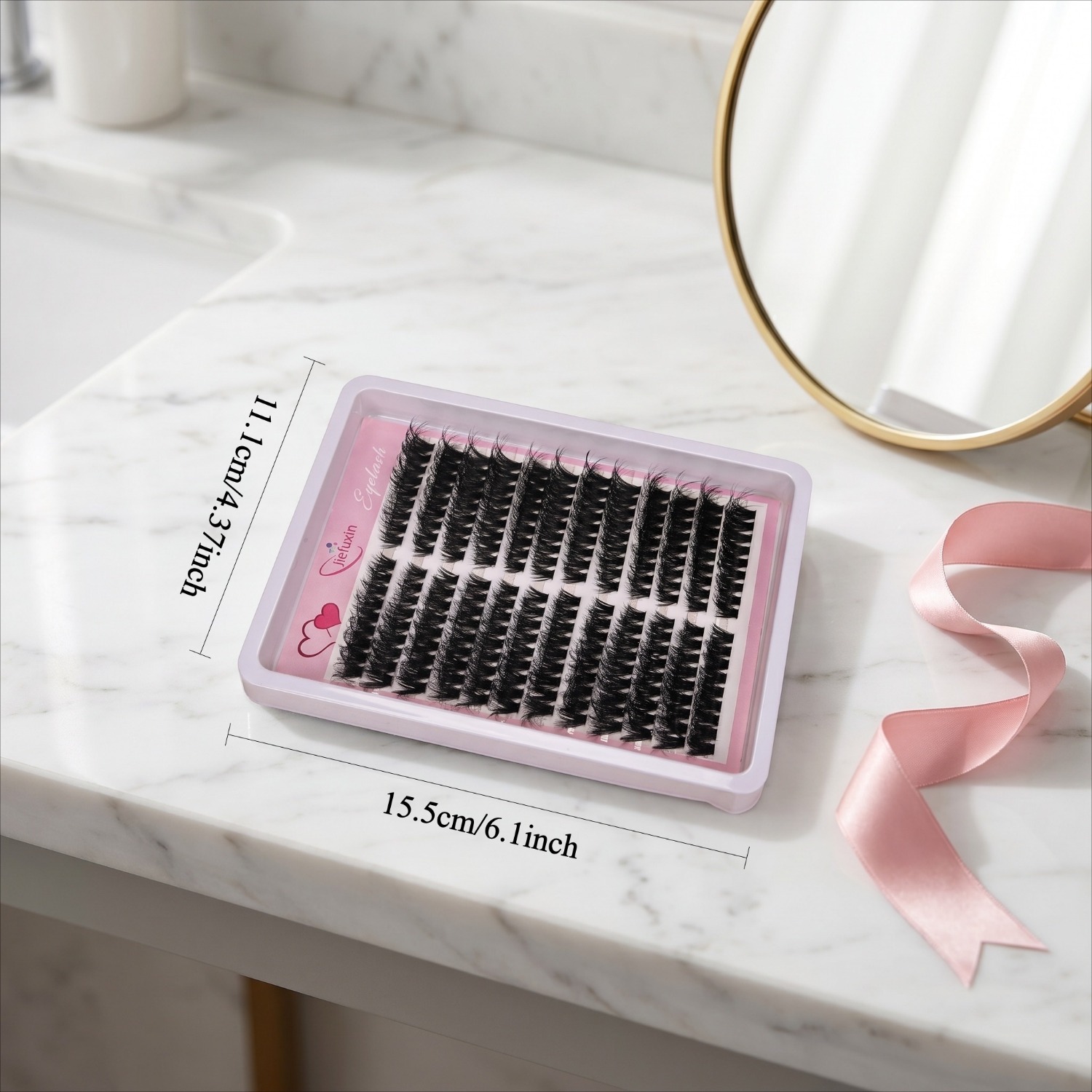 Fluffy Volume Cluster Lashes C - Eyelash Extension Cat Eye Wispy recensie en prijs