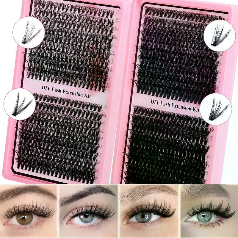 176/300/320/400Pcs Fluffy Eyel - Eyelash Extension For Beginners recensie en prijs