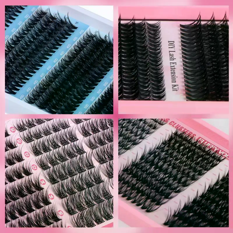 176/300/320/400Pcs Fluffy Eyel - Eyelash Extension For Beginners recensie en prijs
