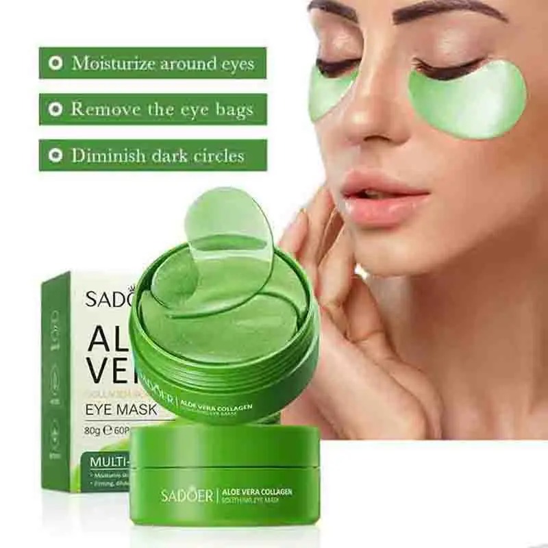 60pcs Aloe Vera Collagen Eye M - Eye Pad Collagen recensie en prijs