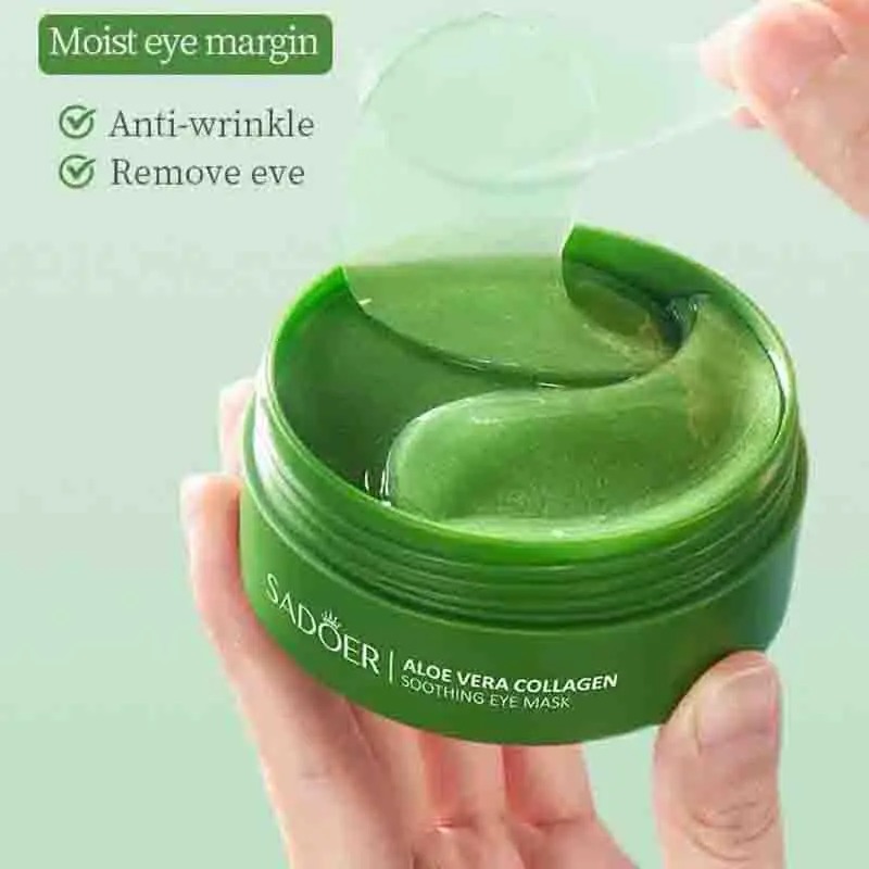 60pcs Aloe Vera Collagen Eye M - Eye Pad Collagen recensie en prijs