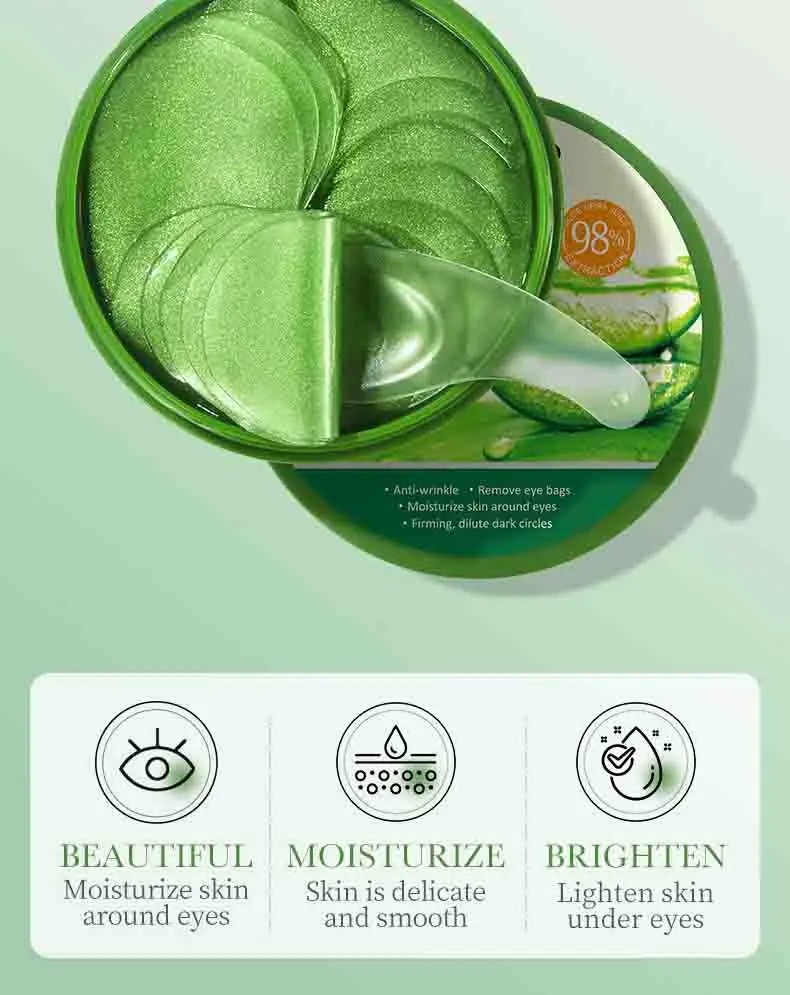 60pcs Aloe Vera Collagen Eye M - Eye Pad Collagen recensie en prijs