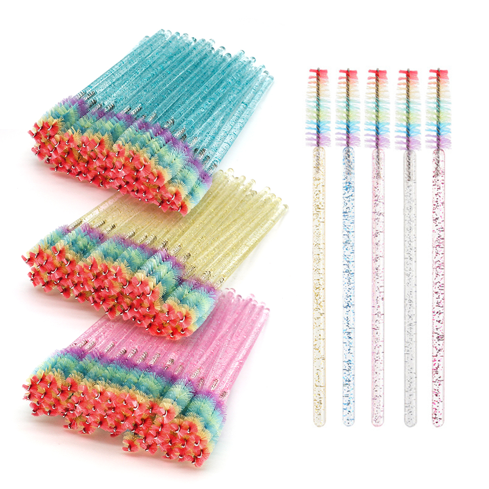 50PCS Rainbow Crystal Eyelash  - Eyelash Extension Glasses recensie en prijs
