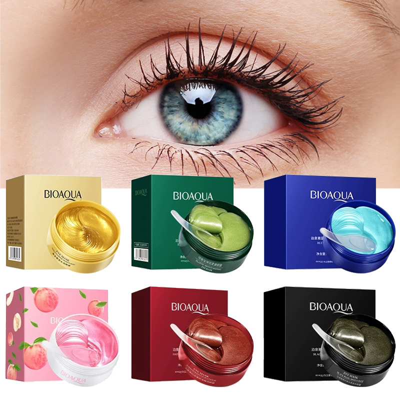 60pcs BIOAQUA Crystal Collagen - Eye Pad Collagen recensie en prijs