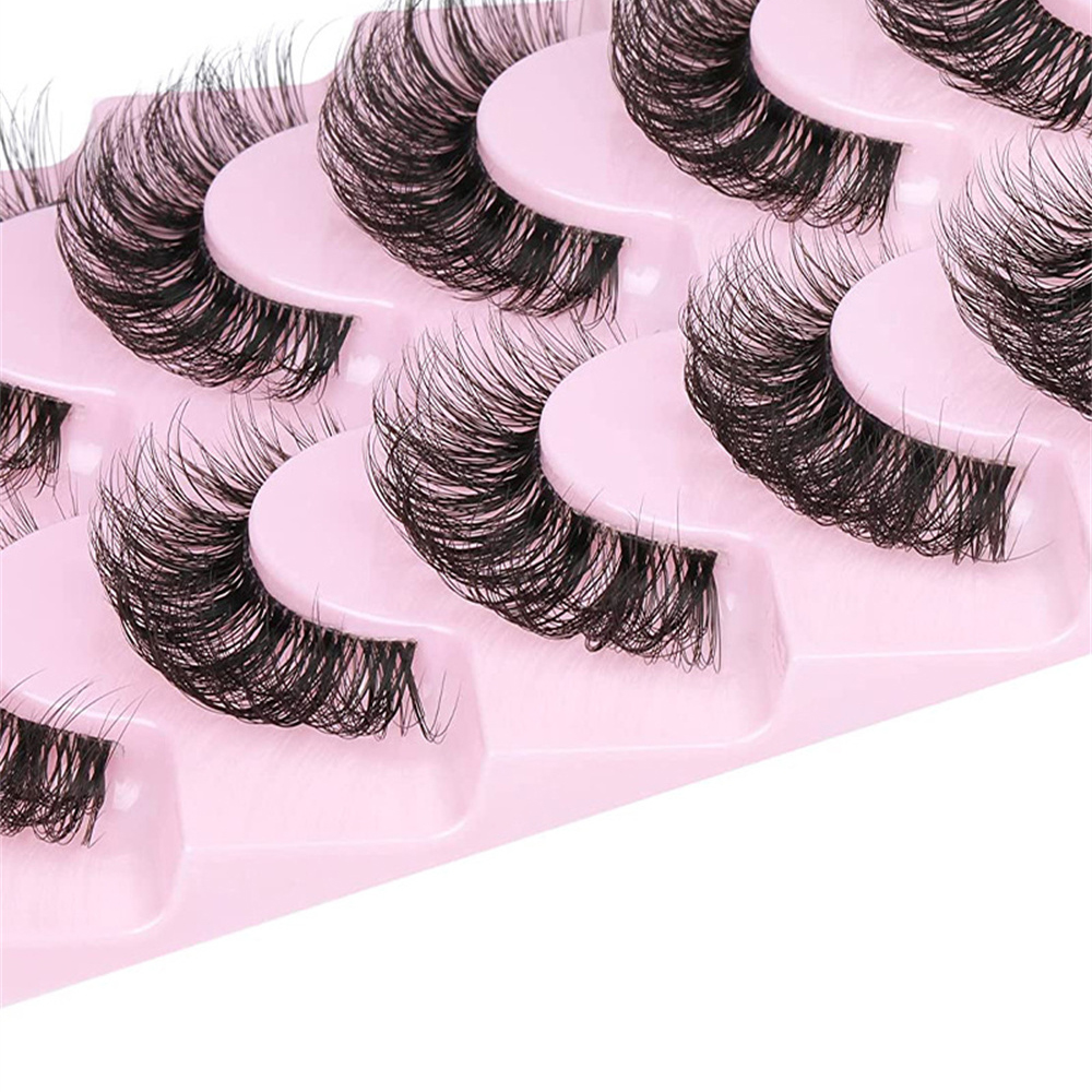 10 Pairs False Eyelashes 6D Su - Eyelash Extension Cat Eye Wispy recensie en prijs