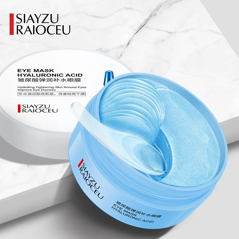 60Pcs Hyaluronic Acid Crystal  - Eye Pad Collagen recensie en prijs