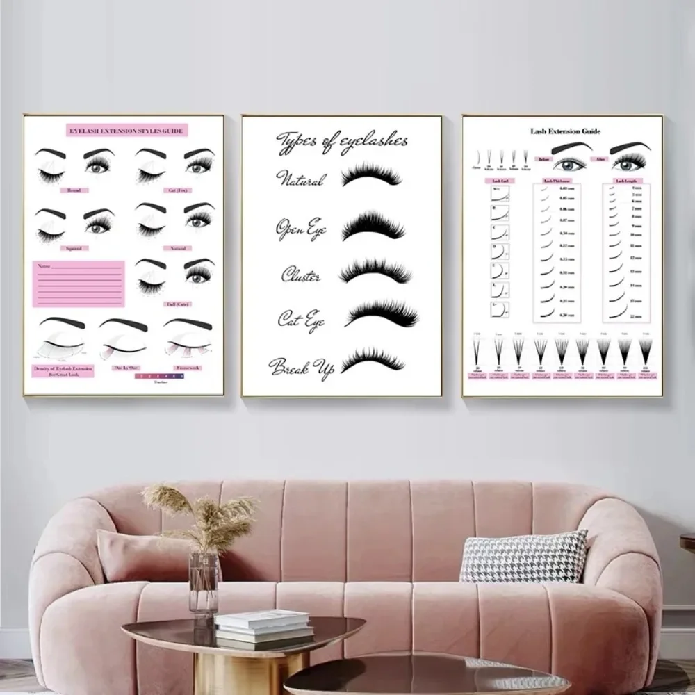 Canvas Painting HD Print Wall  - Eyelash Extension Eyelash recensie en prijs