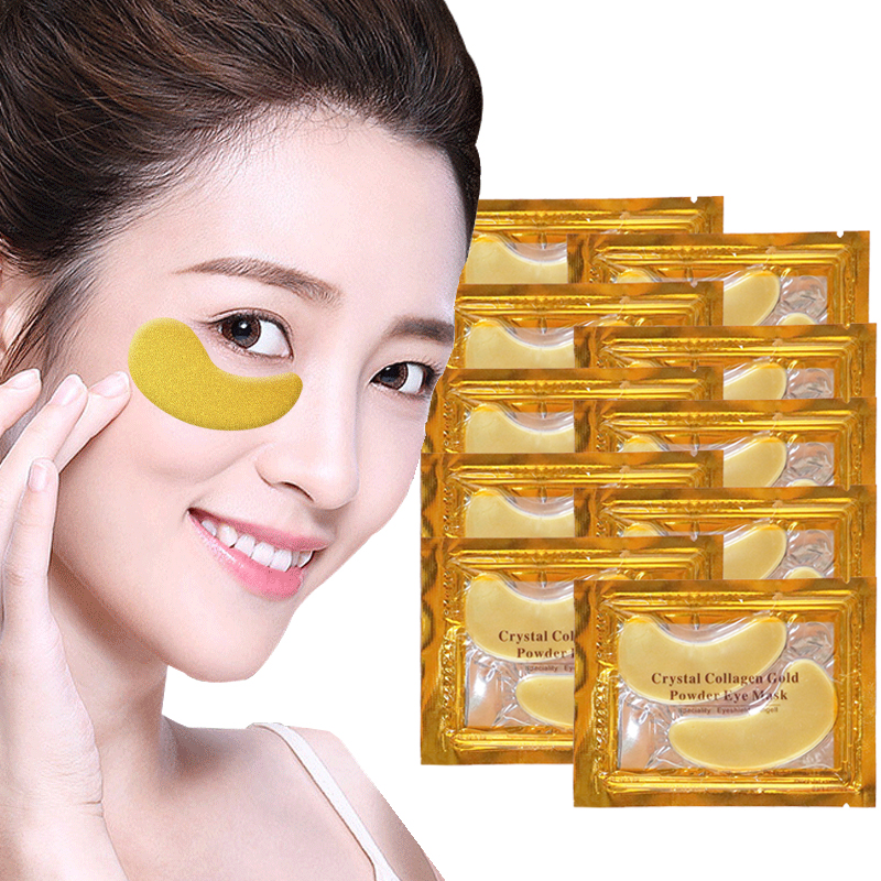 5/10/20/30 Pairs Crystal Gold  - Eye Pad Collagen recensie en prijs