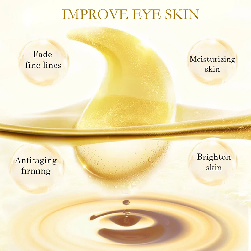 5/10/20/30 Pairs Crystal Gold  - Eye Pad Collagen recensie en prijs