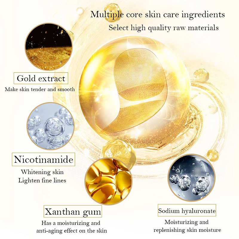 5/10/20/30 Pairs Crystal Gold  - Eye Pad Collagen recensie en prijs