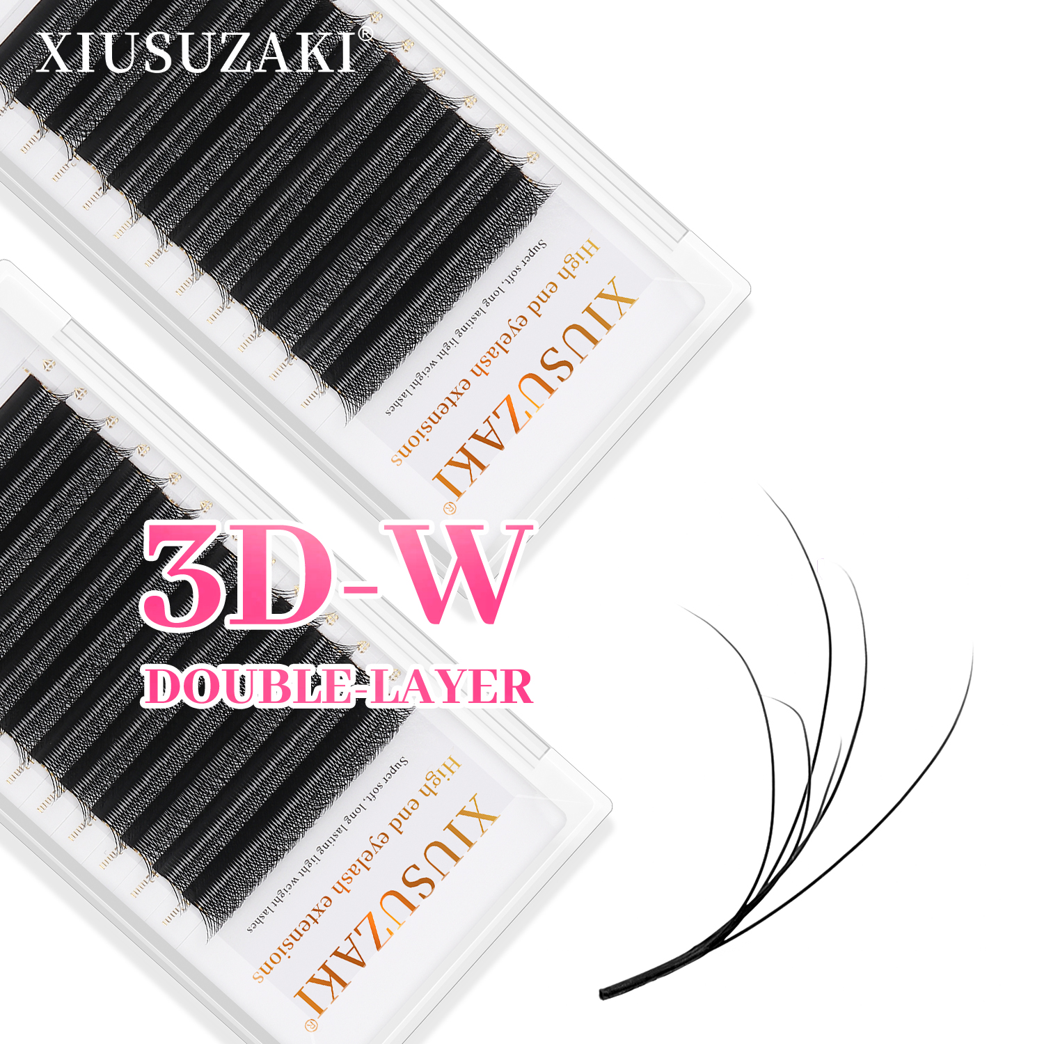 XIUSUZAKI Double Layers 3DW La - Eyelash Extension Double Volume recensie en prijs