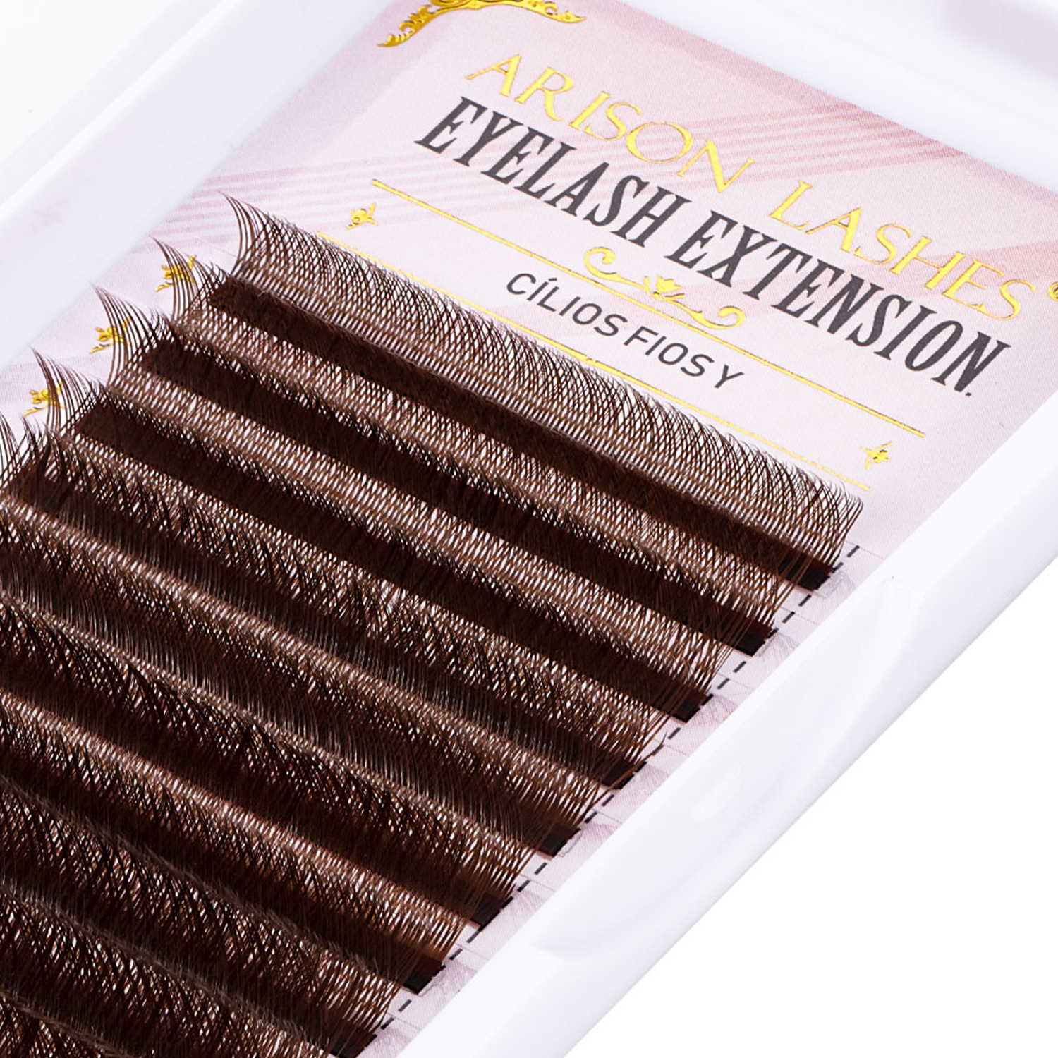 ARISON Brown 2D YY Lashes Doub - Eyelash Extension Double Volume recensie en prijs
