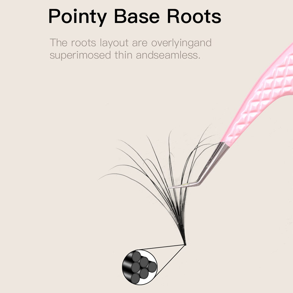 AGUUD Double Layer Pointy Base - Eyelash Extension Double Volume recensie en prijs