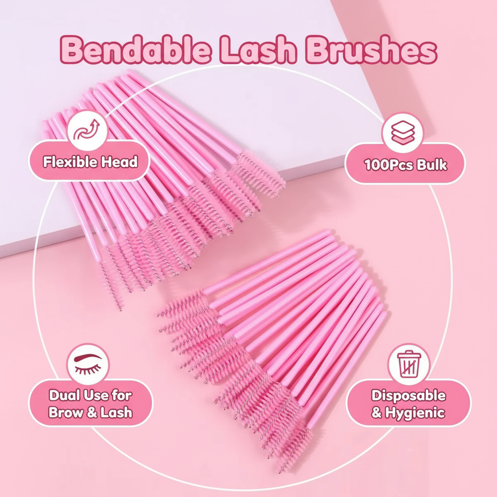 50pcs Disposable Eyelash Brush - Eyelash Extension Eyelash recensie en prijs