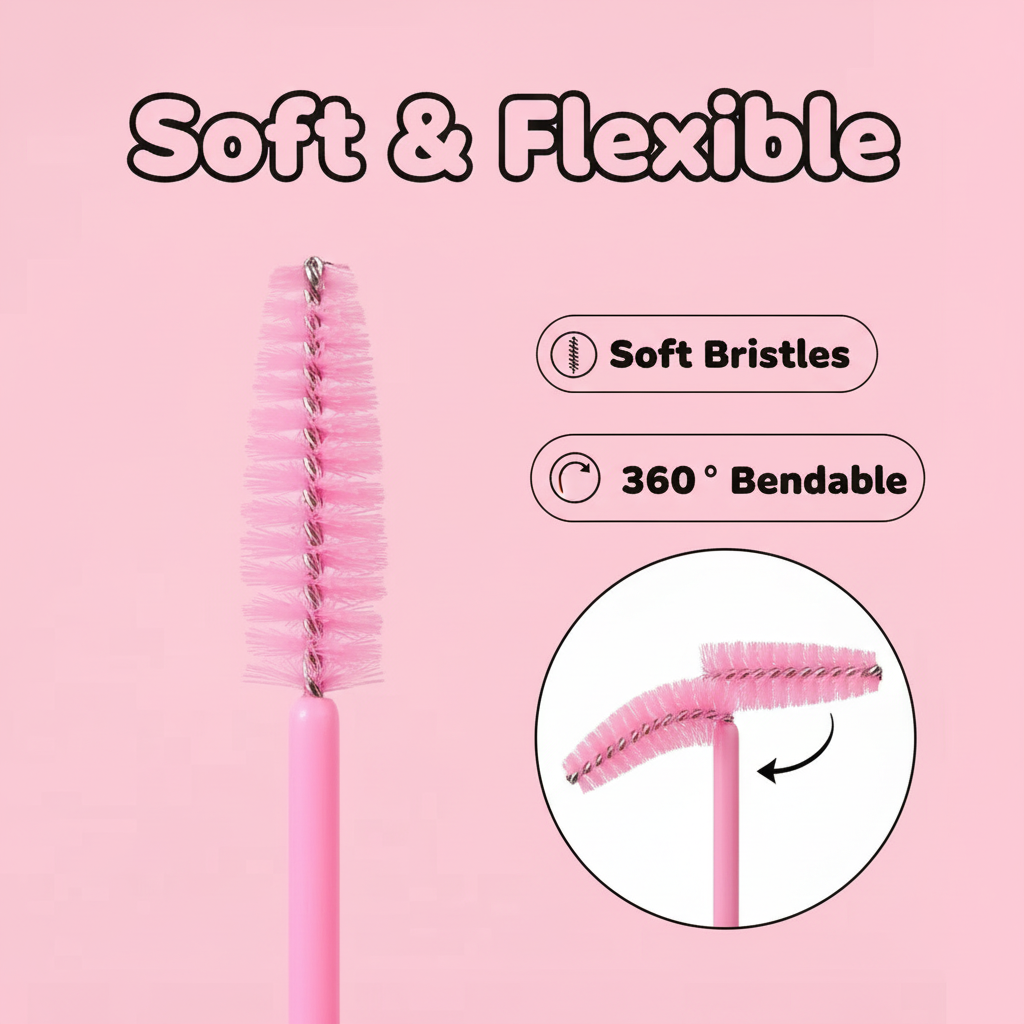 50pcs Disposable Eyelash Brush - Eyelash Extension Eyelash recensie en prijs