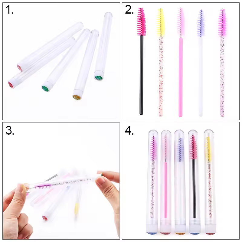Eyelash Brush Tube With Eyebro - Eyelash Extension For Beginners recensie en prijs