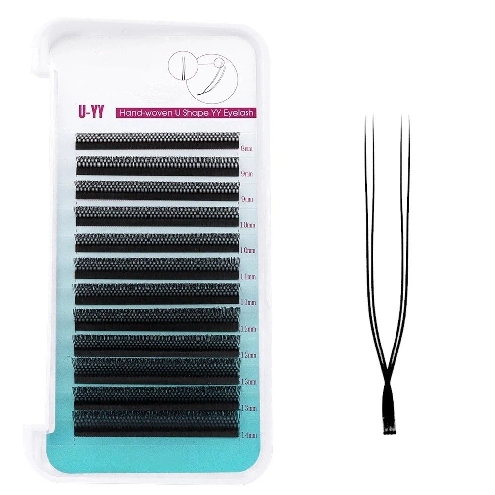 Natural Curl U Shape YY Lashes - Eyelash Extension Double Volume recensie en prijs