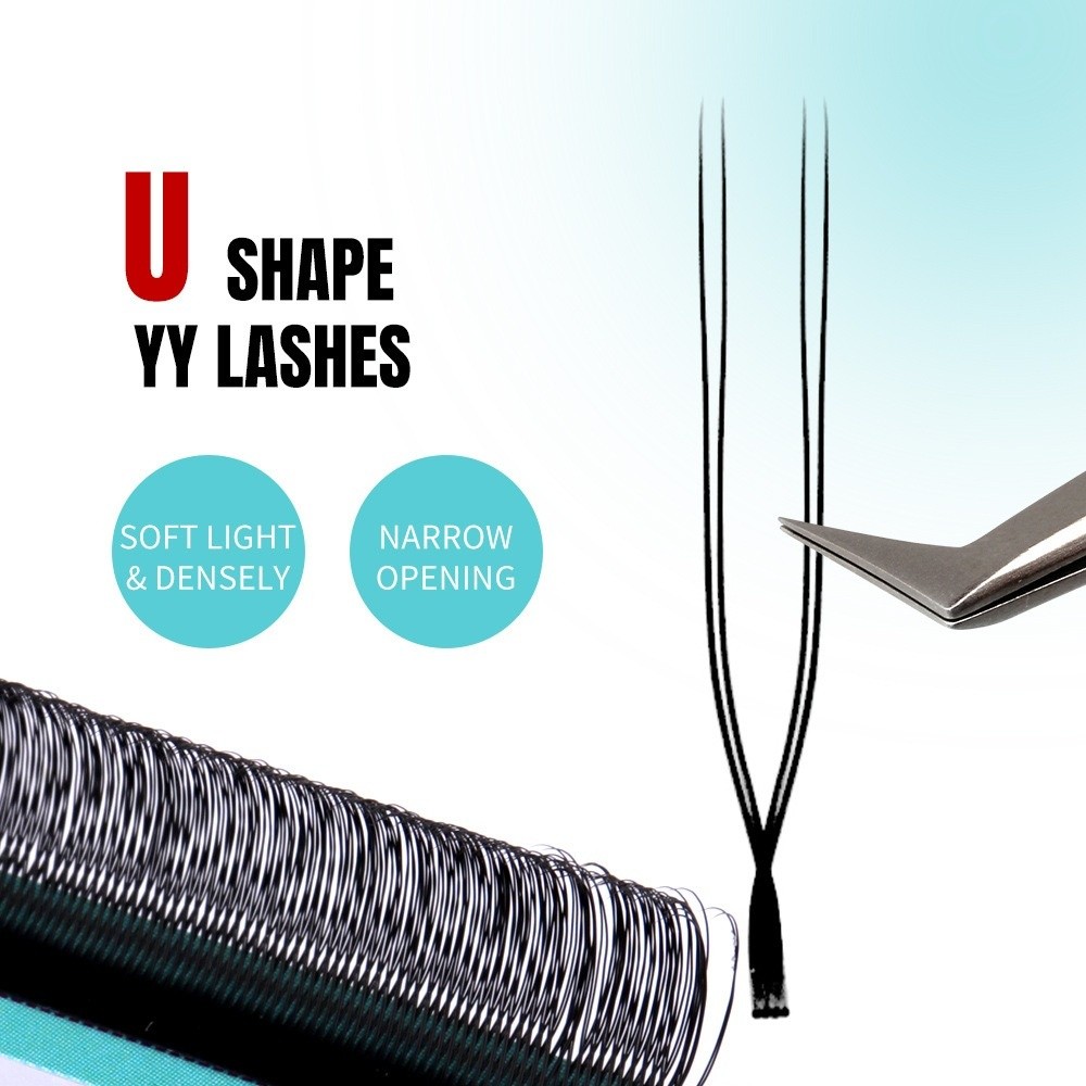 Natural Curl U Shape YY Lashes - Eyelash Extension Double Volume recensie en prijs