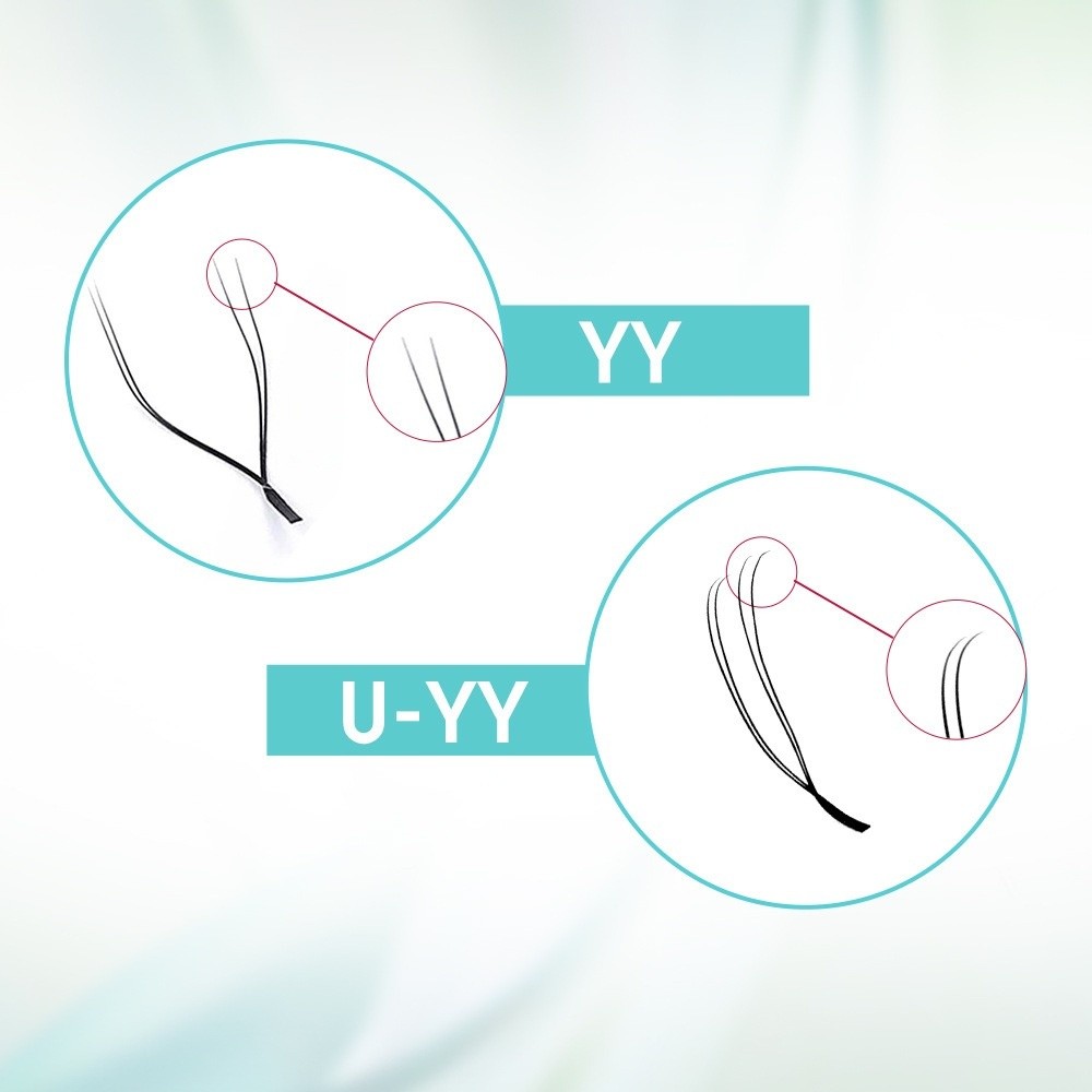 Natural Curl U Shape YY Lashes - Eyelash Extension Double Volume recensie en prijs