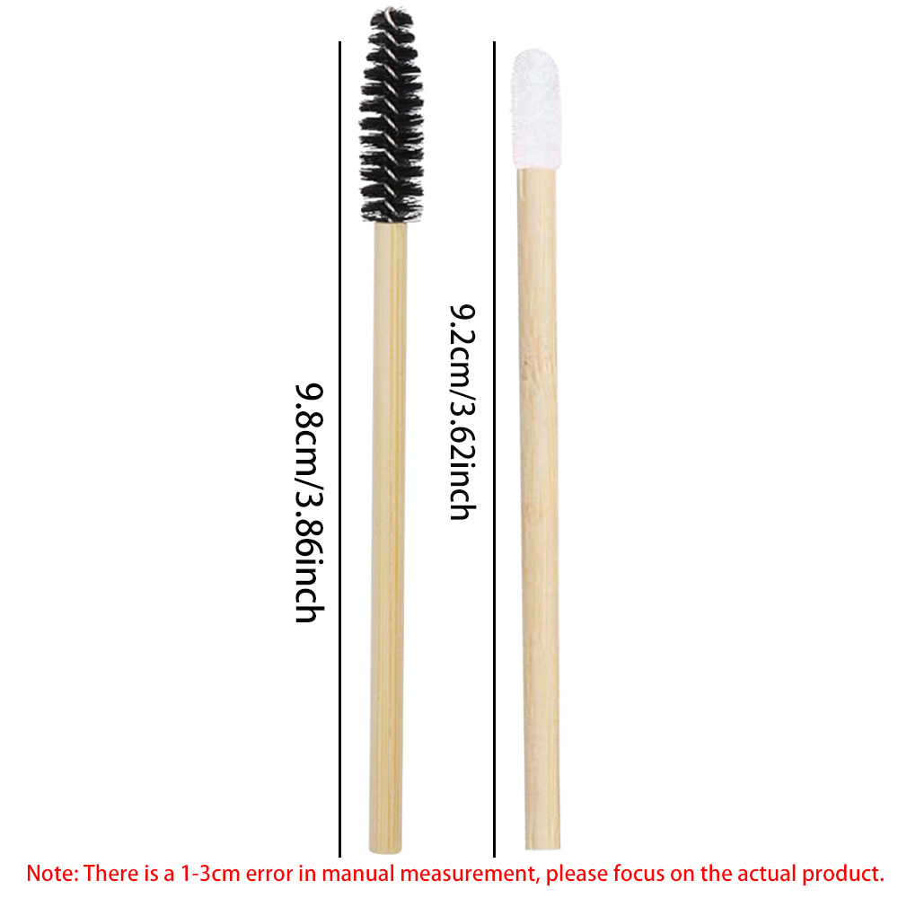 50/100pcs Lip Brushes Kits Bam - Eyelash Extension For Beginners recensie en prijs