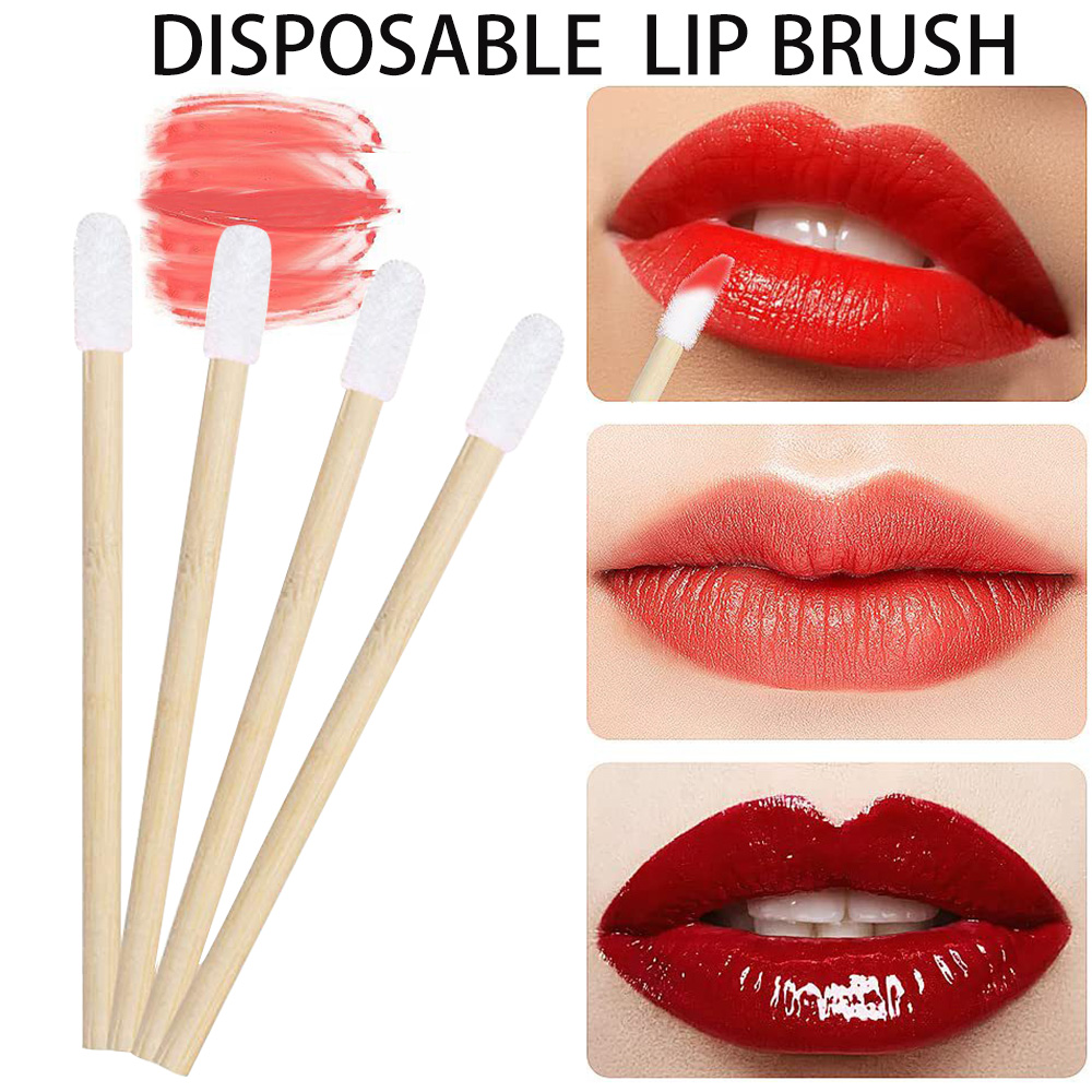 50/100pcs Lip Brushes Kits Bam - Eyelash Extension For Beginners recensie en prijs