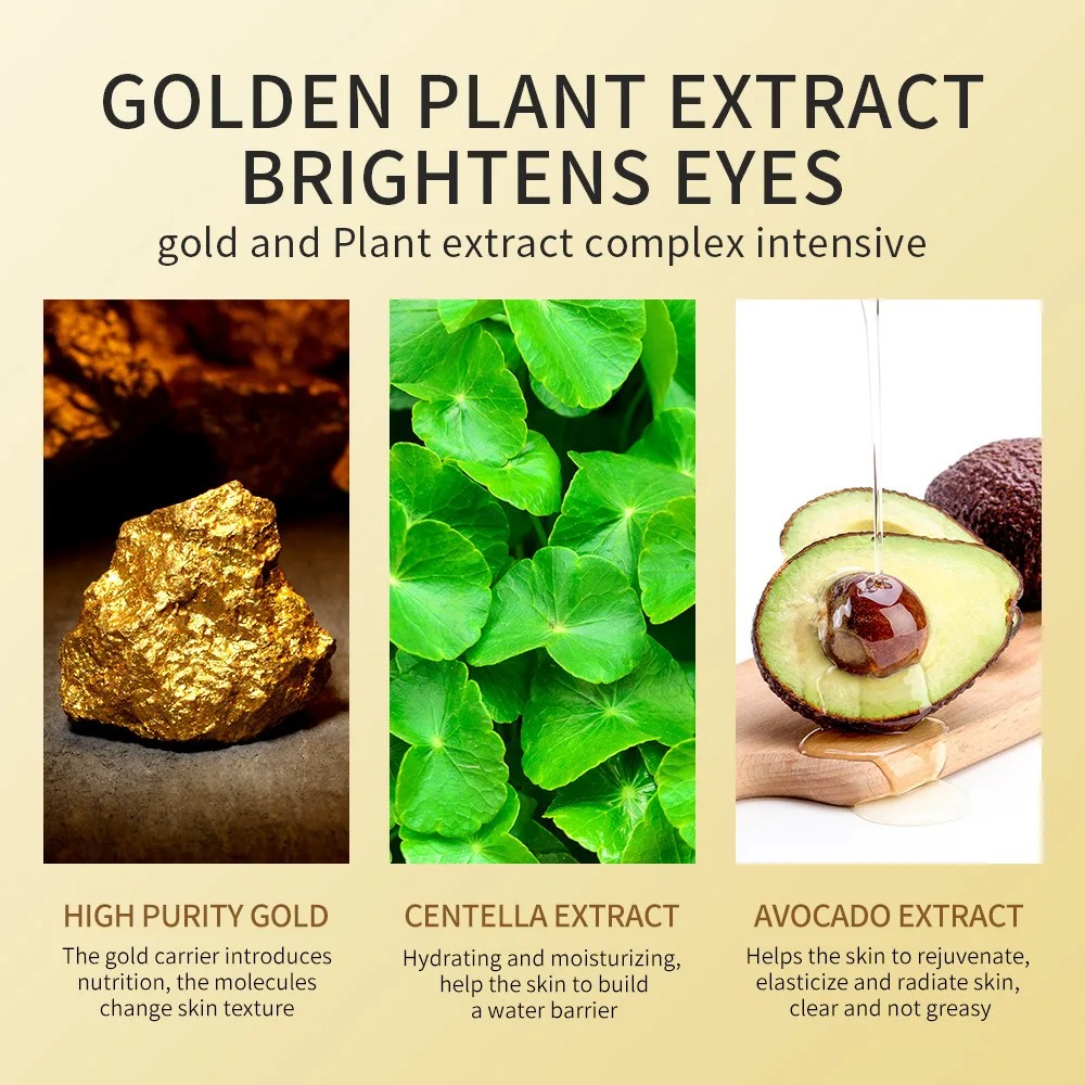 120pcs Avocado Golden Collagen - Eye Pad Collagen recensie en prijs