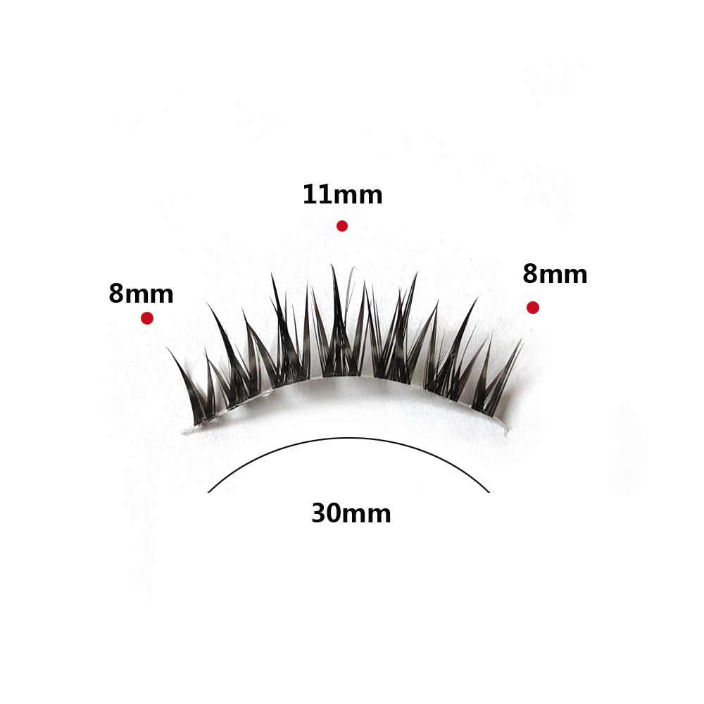 5 Pairs Natural Cat Eye False  - Eyelash Extension Cat Eye Wispy recensie en prijs