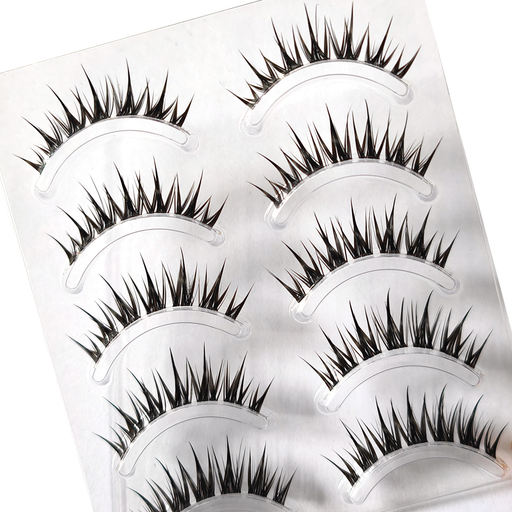 5 Pairs Natural Cat Eye False  - Eyelash Extension Cat Eye Wispy recensie en prijs