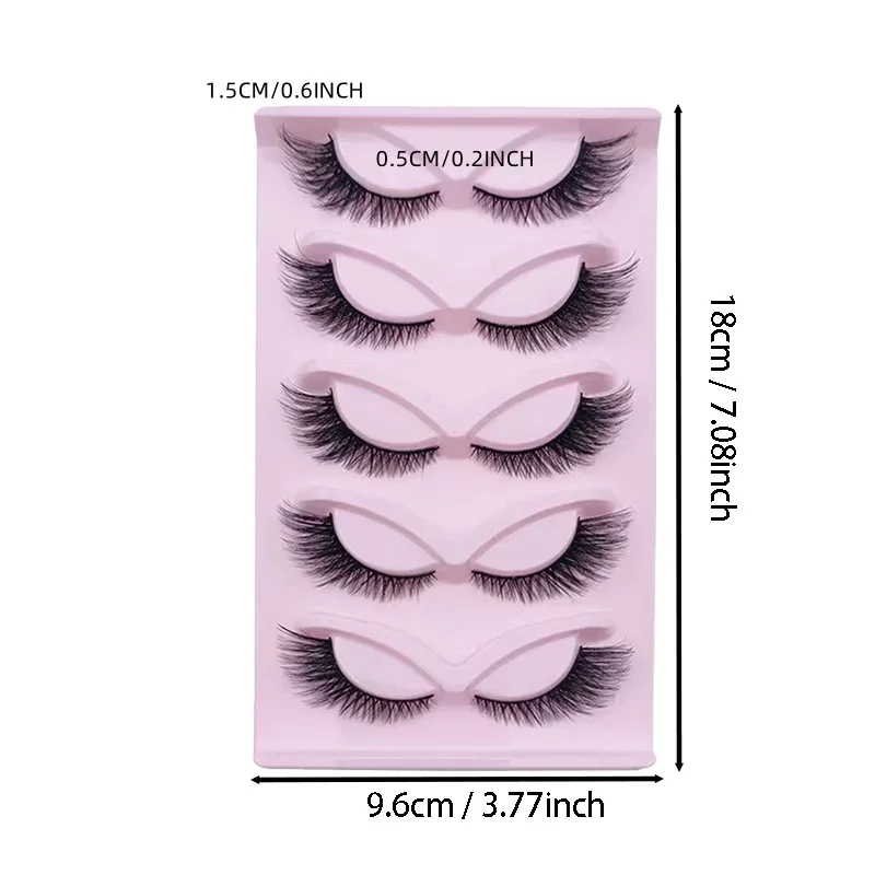 5 Pairs Cat Eye Lashes Wispy F - Eyelash Extension Cat Eye Wispy recensie en prijs