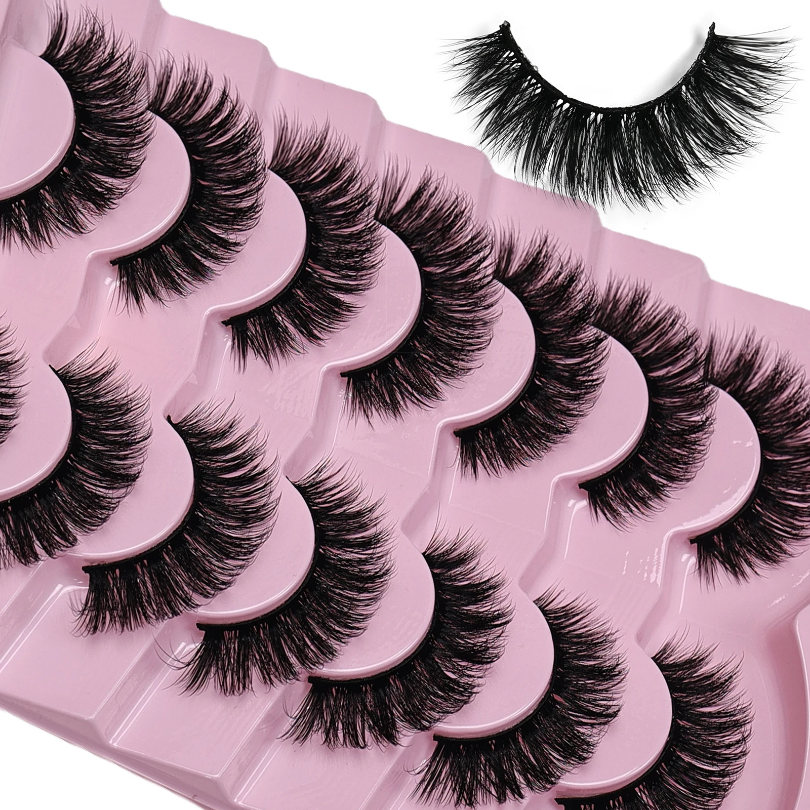 7 Pairs Cat Eye Lashes Volume  - Eyelash Extension Cat Eye Wispy recensie en prijs